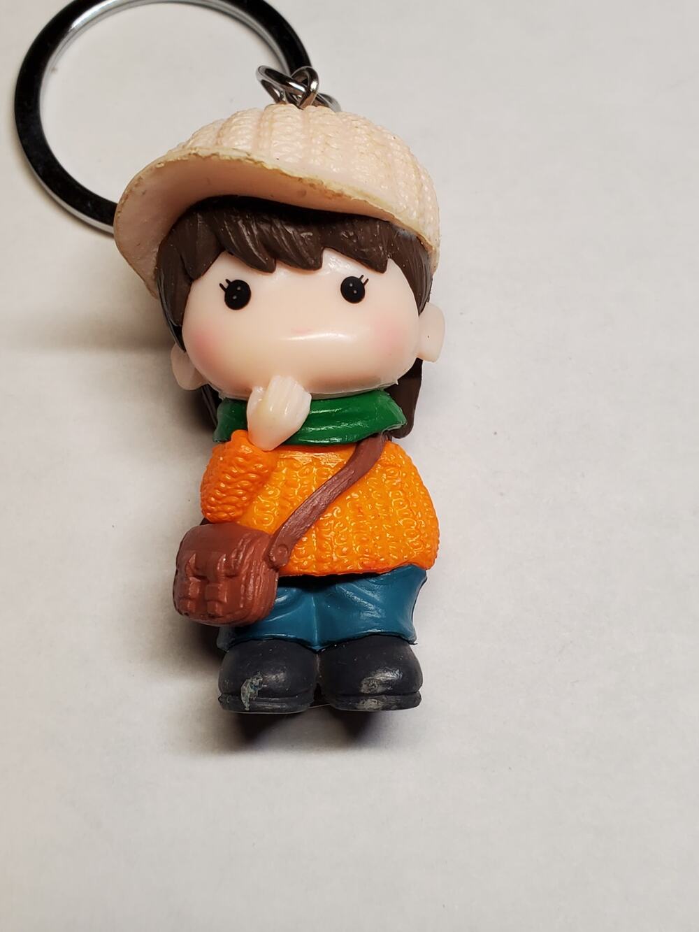 Cute Boy Keychain - 2"